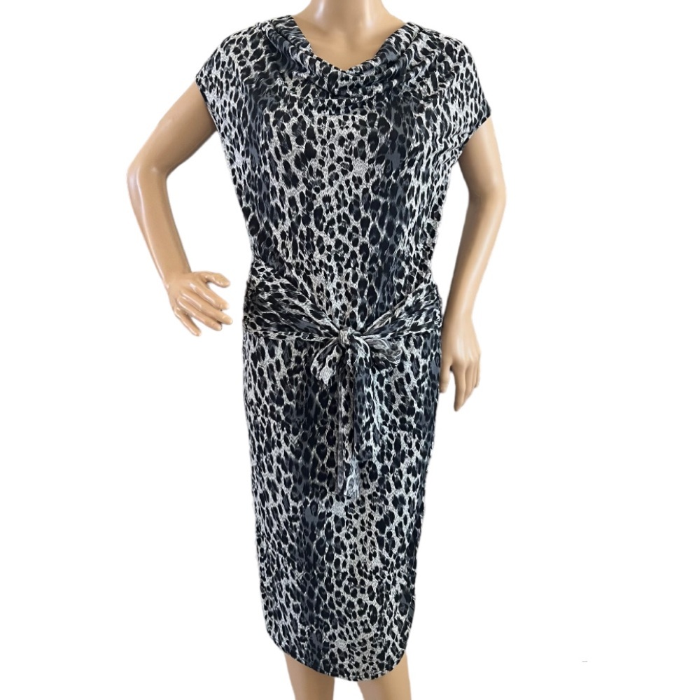 SAPA Women Cheetah Animal Stretch Open Back
